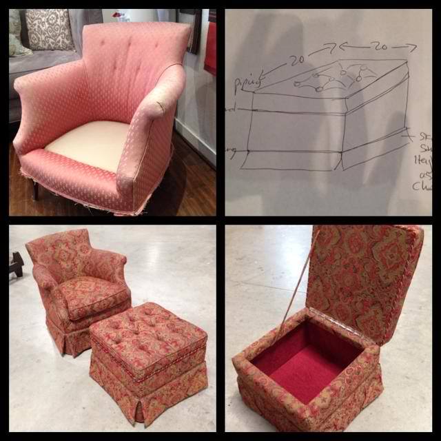 Reupholster or reslipcover
